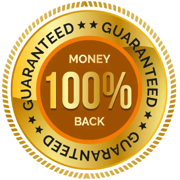 We guarantee your complete satisfaction. Enjoy a 60-day money-back guarantee.